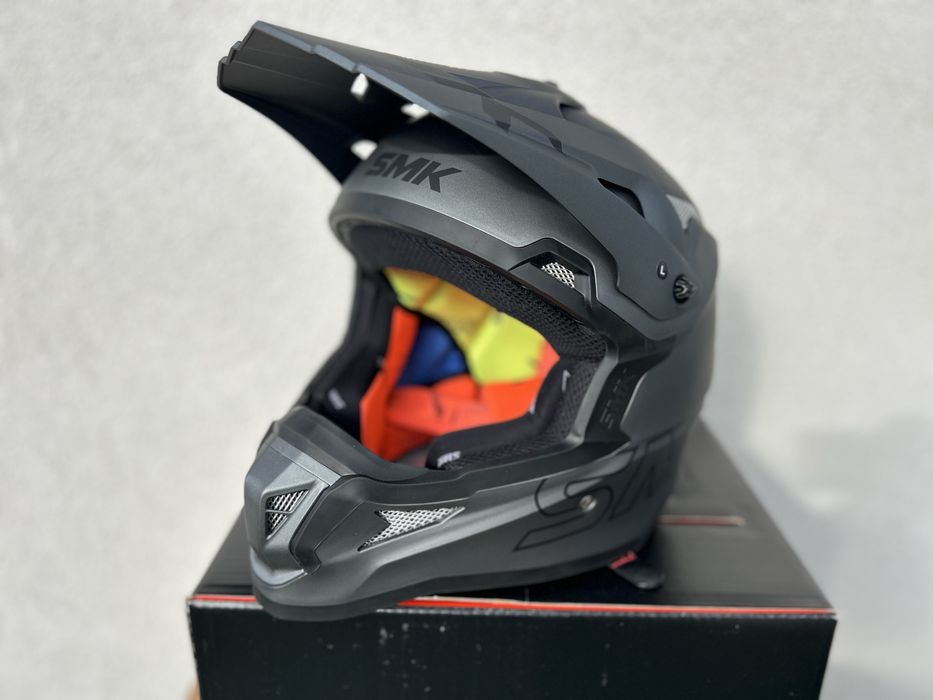 Kask motocyklowy cross HULAJNOGA quad SMK ALLTERRA rozmiar XS 54cm