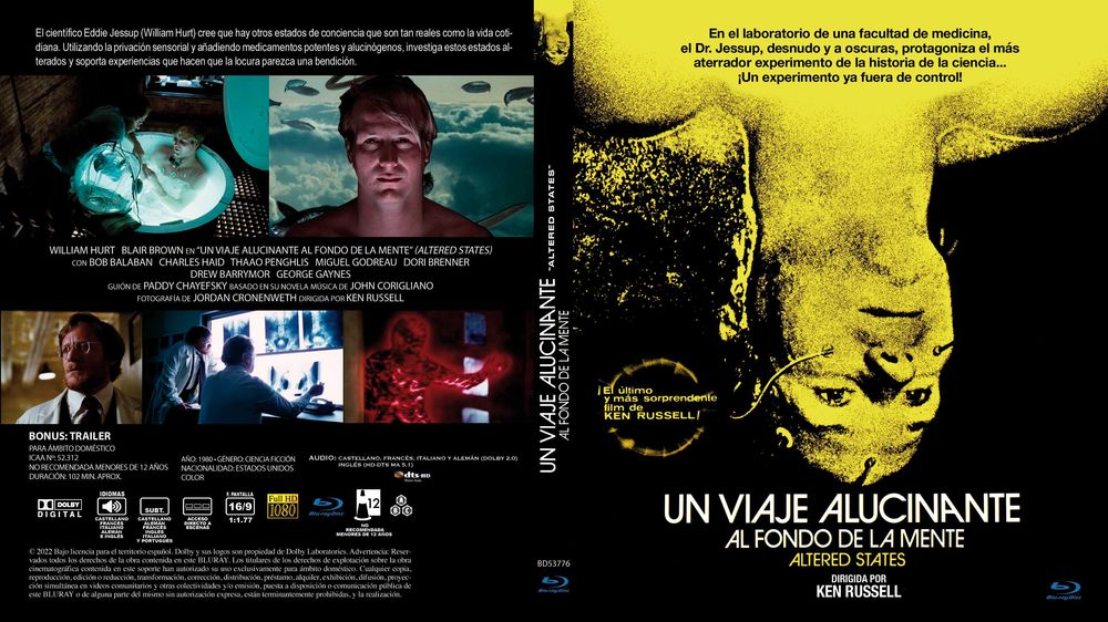 Un Viaje Alucinante al Fondo de la Mente/Viagens Alucinantes(Blu-Ray)