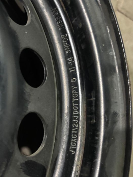 Диски R16 5*114.3  Nissan Renault
