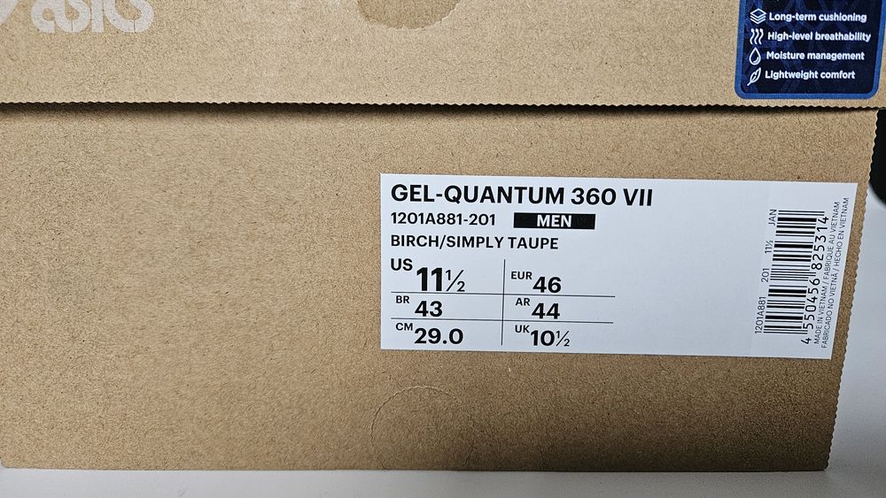 Wyprzedaż!!! Buty sportowe męskie. Asics.  Rozmiar  46