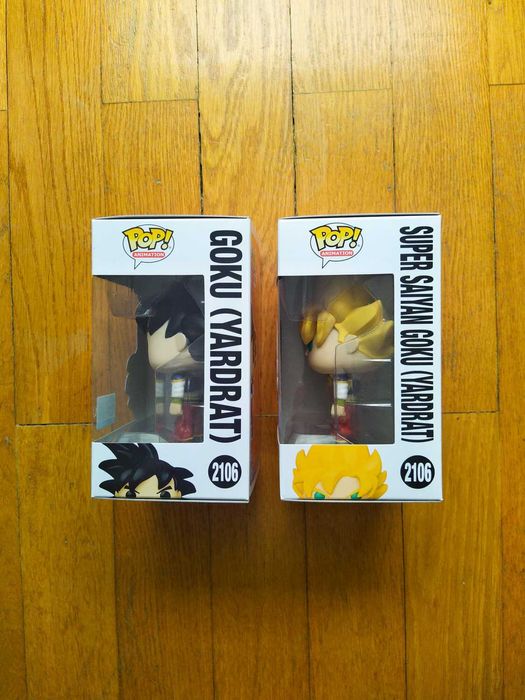 Funko Pop DragonBall Z Goku Super Saiyan (Yardrat) 2106 Normal + Chase