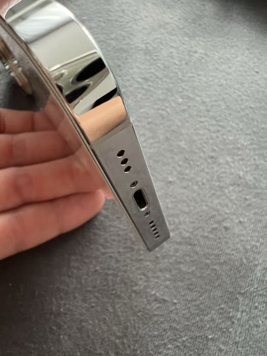 Apple iphone 13 pro biały silver 128gb stan idealny Nie(12,14,15,16)
