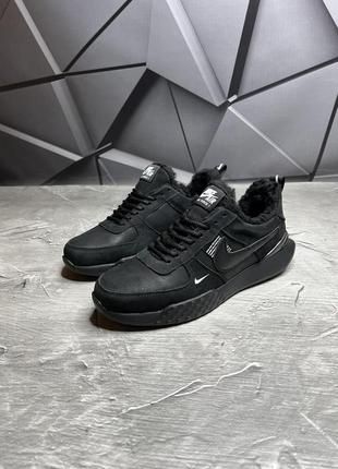 Зимние кроссовки -20° Nike air  black