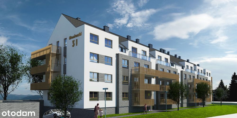 Mieszkanie 3-pokojowe z tarasem, Moniuszki 31M6
