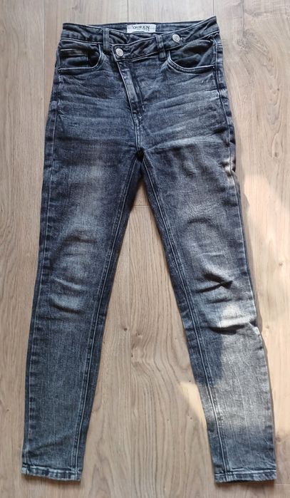 Spodnie jeans damskie S