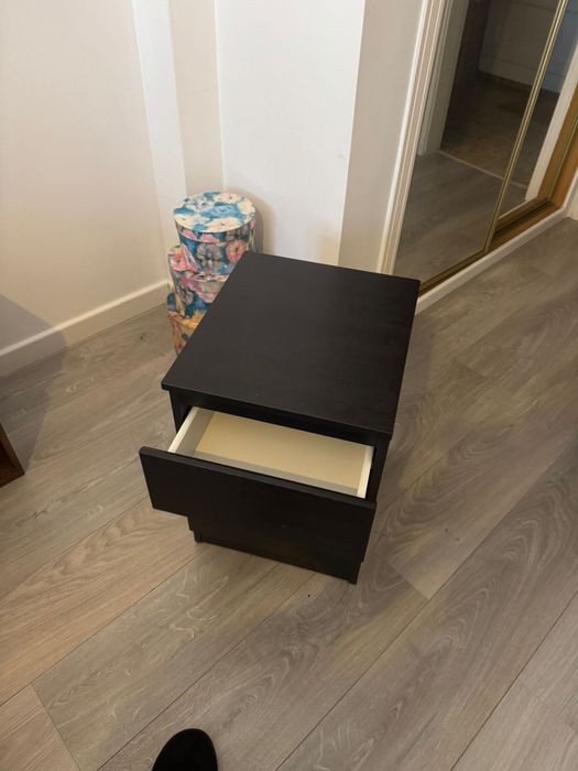 Comoda Kullen Ikea - Castanho duas Gavetas - Set com 2