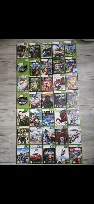 Gry na xbox one I xbox 360
