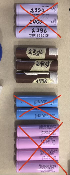 Акумулятори Samsung 29E 35E 18650 Li-ion 2900-3500