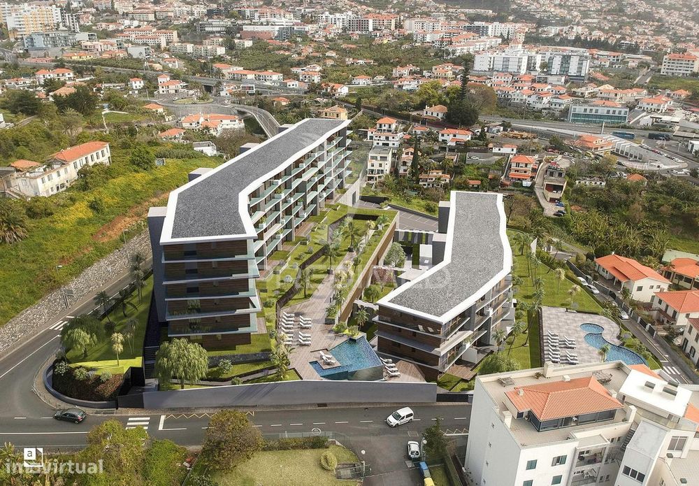 Vendo T2  No Edificio The Place Vista Unica E Defenitiva Porto E An...