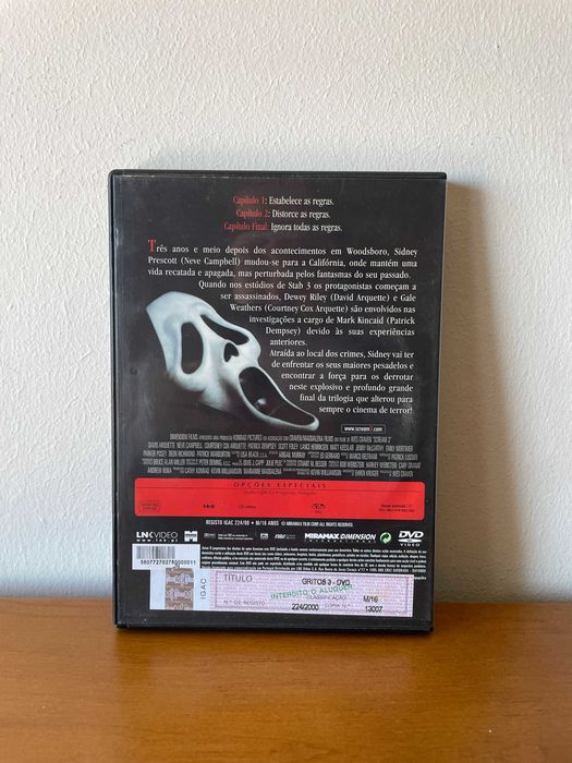 Scream/Gritos 3 [2000 DVD]