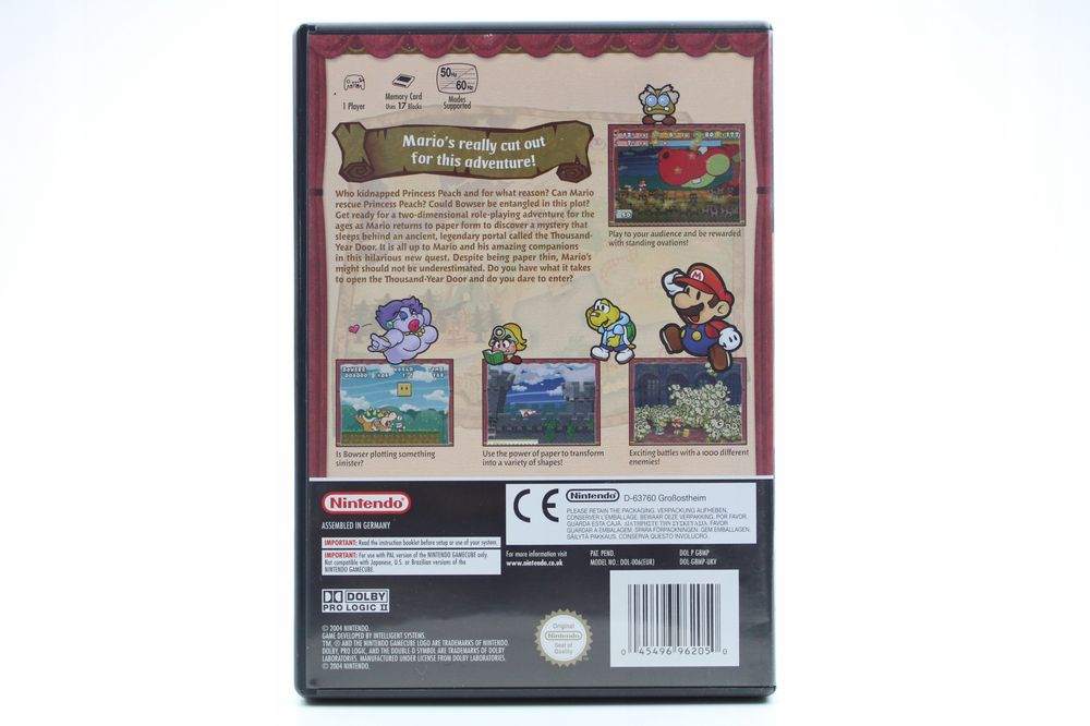 Gra PAPER MARIO THE THOUSAND YEAR DOOR Nintendo GameCube