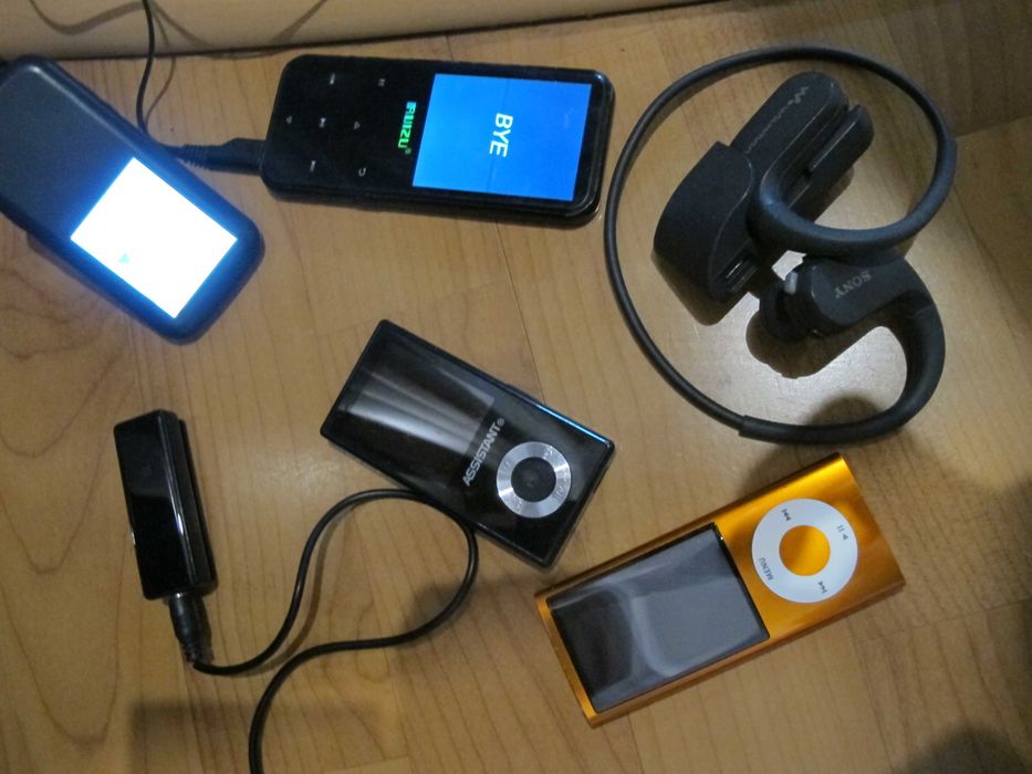 Аудіо плеери  ipod,  sony , ruizu