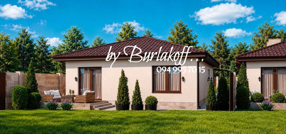 Новый одноэтажный дом в Червоном хуторе! Рассрочка! Без комиссии! - Вид 4