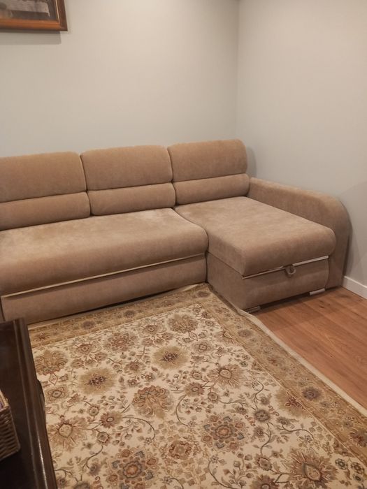 Narożnik z funkcja spania