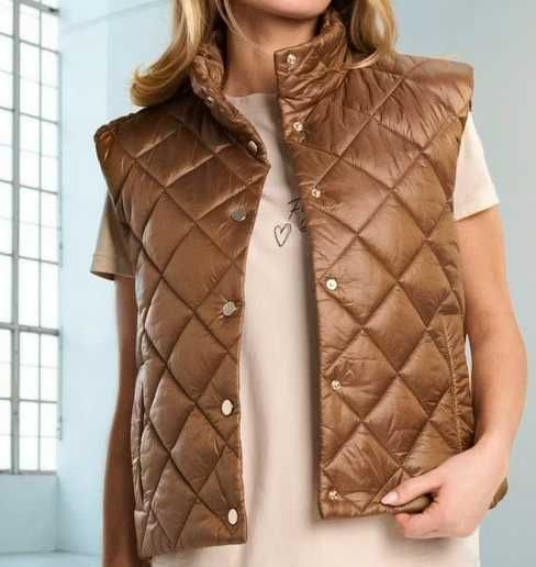 pikowana kamizelka oversize M