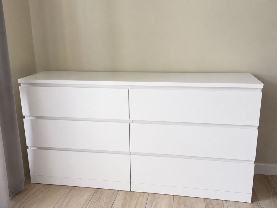 Komoda 6 szuflad MALM IKEA