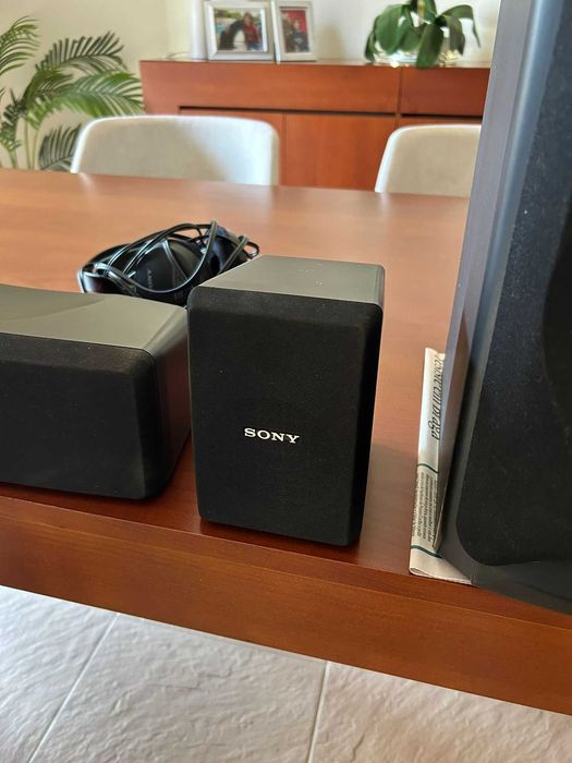Conjunto colunas sound surround Sony