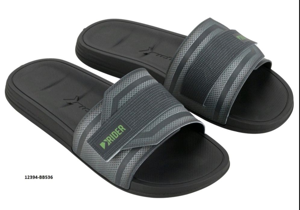 Шлёпанцы  РАЙДЕР м.12394_ВВ536 (RIDER WALK SLIDE AD) на липучке