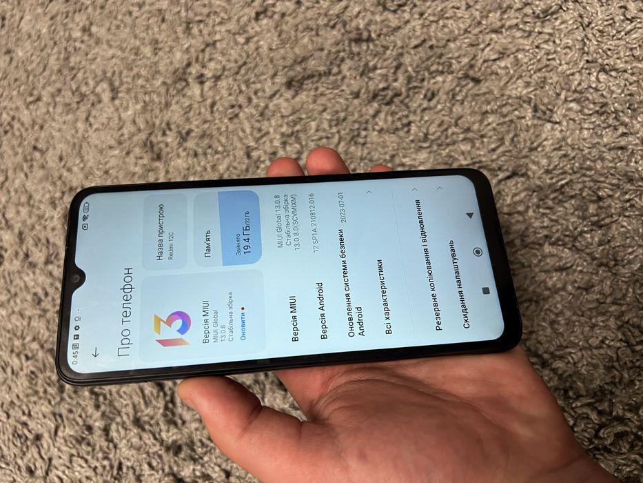 Redmi 12c 3/32 гб , ІДЕАЛЬНИЙ СТАН