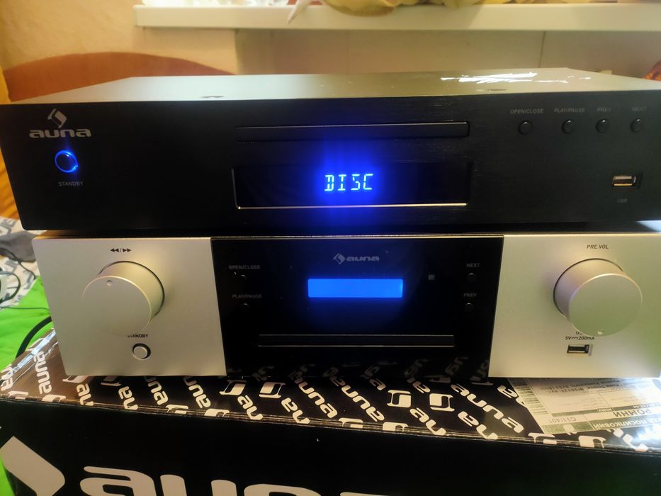 Проигрывательи cd и флешек auna одним лотом