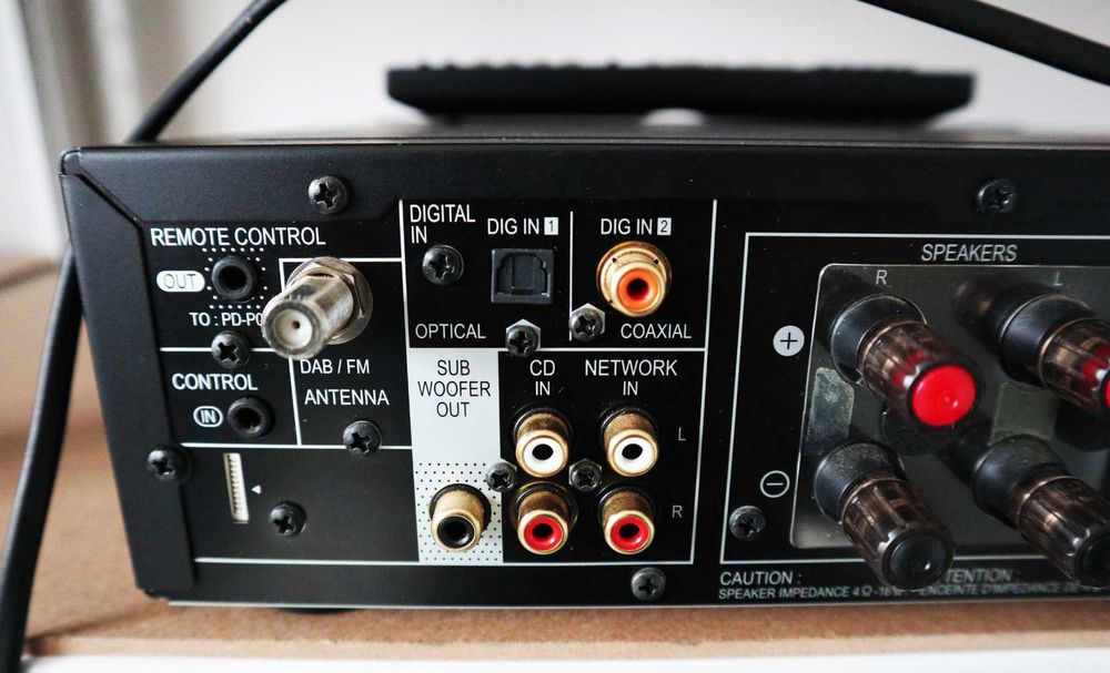 Усилитель ресивер PIONEER SX-P01DAB класса D мощность 75 Ват 4Ом