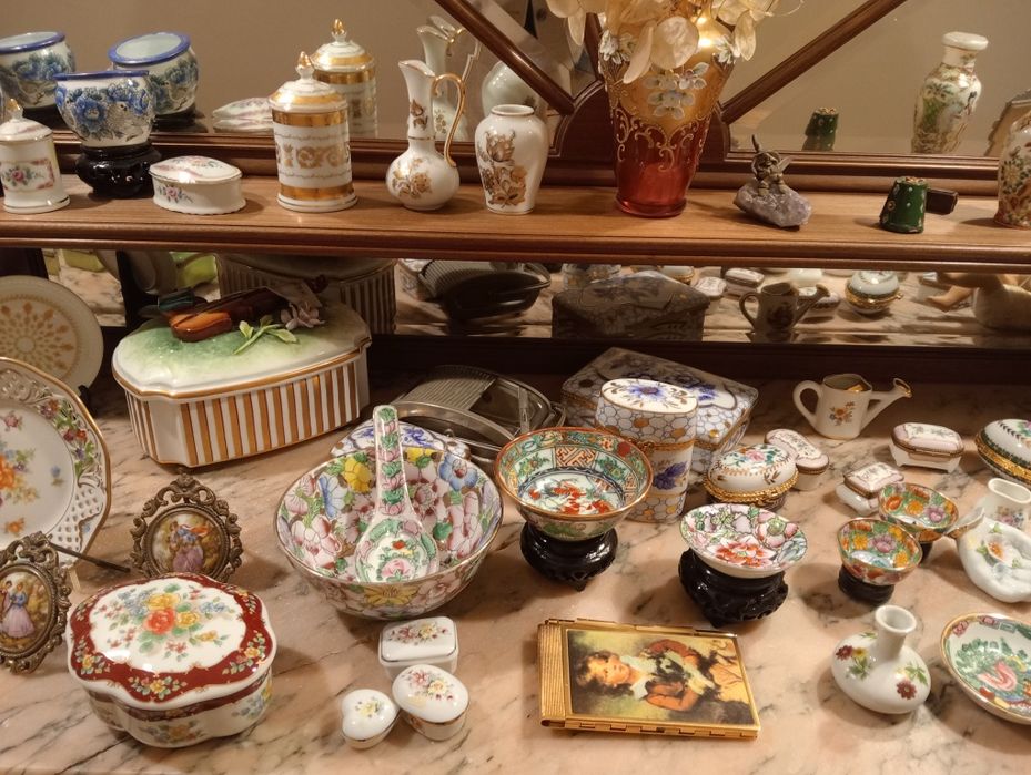 Peças decorativas variadas