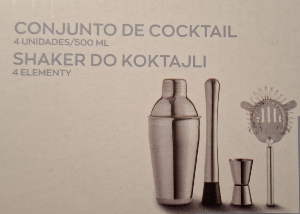Shaker + 3 elementy