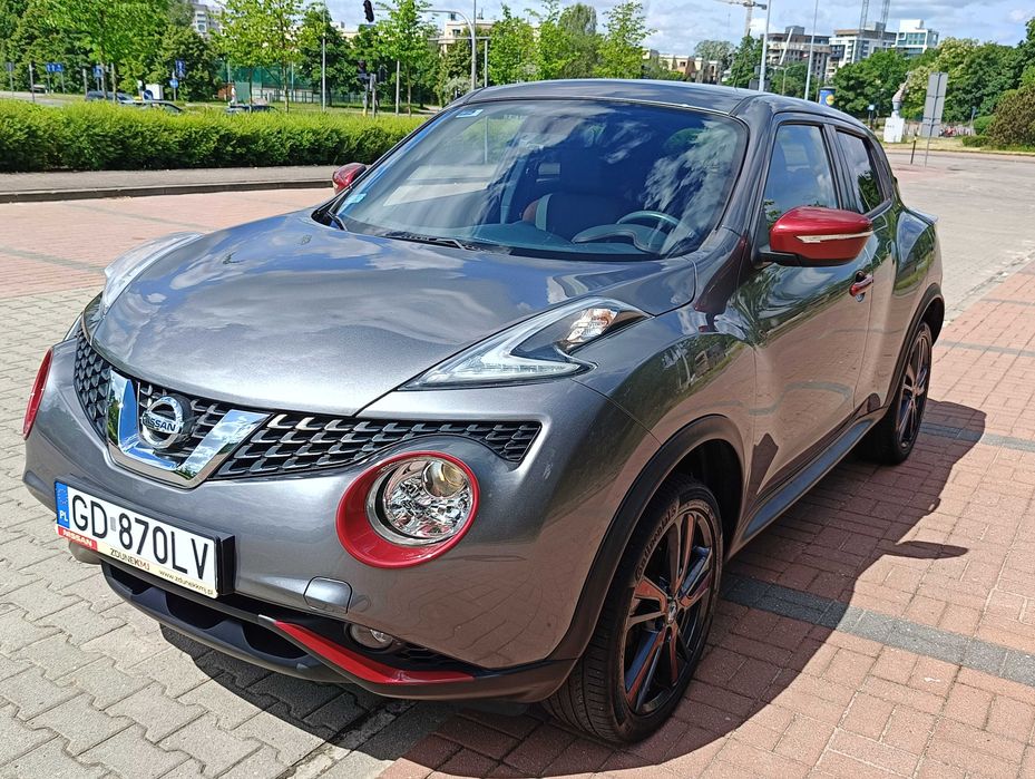 Sprzedam auto nissan juke, 1,2 l benzyna, 2016r  49 tys. km. Bezwypadkowy
