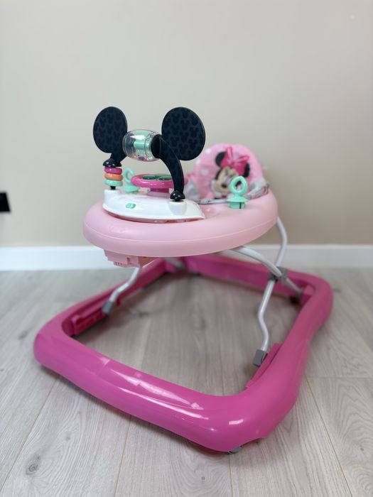 Chodzik z zabawkami Bright Starts Disney Baby Minnie Mouse