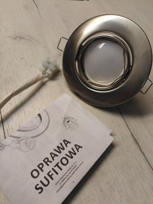 Oprawa sufitowa ruchoma Polux Led 3,5W, 250lm, nikiel