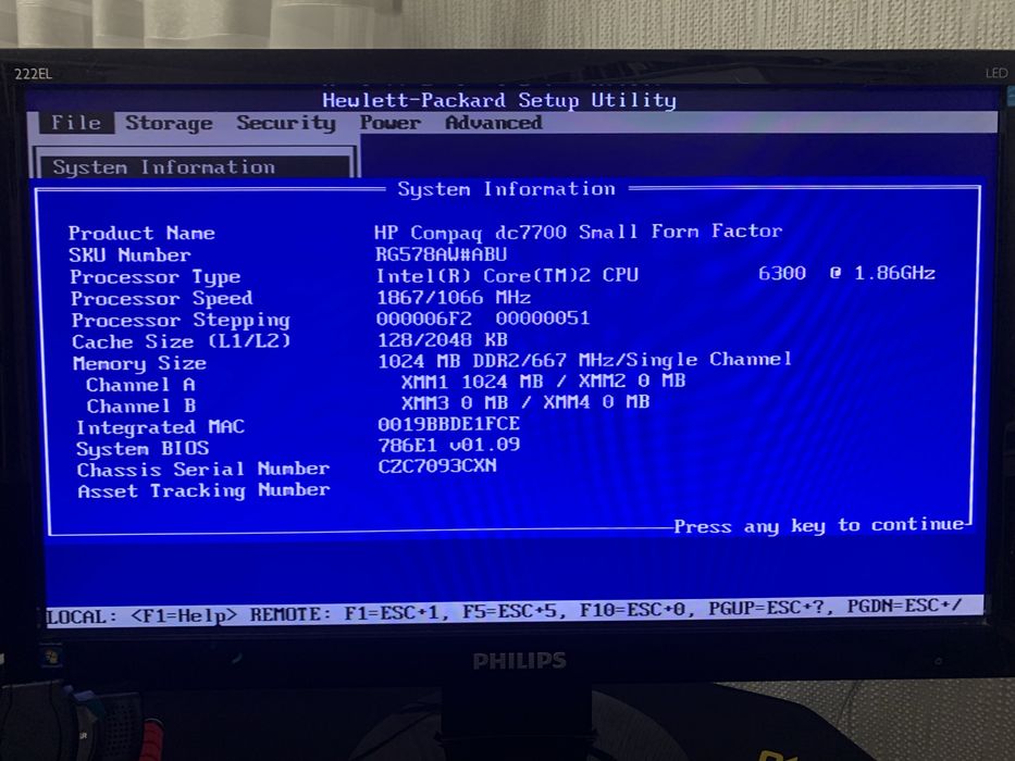 Офісний пк, мишка та клавіатура