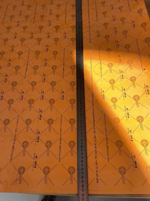 паронит ПМБ, ПОН б, ПК, ПА, прокладки згідно Ду,