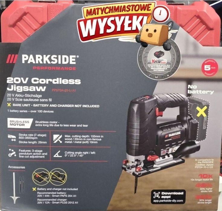 Zestaw Elektronarzędzi Parkside