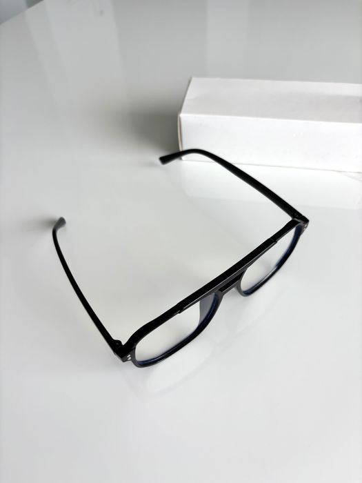 Nowe Okulary „kujonki” Czarne