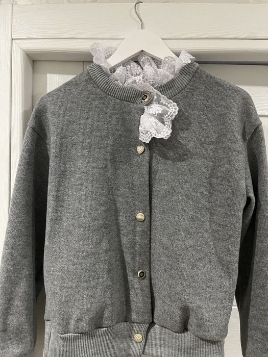 Кардиган з мереживом