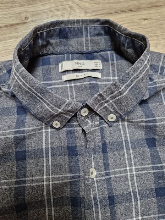 Koszula Mango M Slim Fit kratka