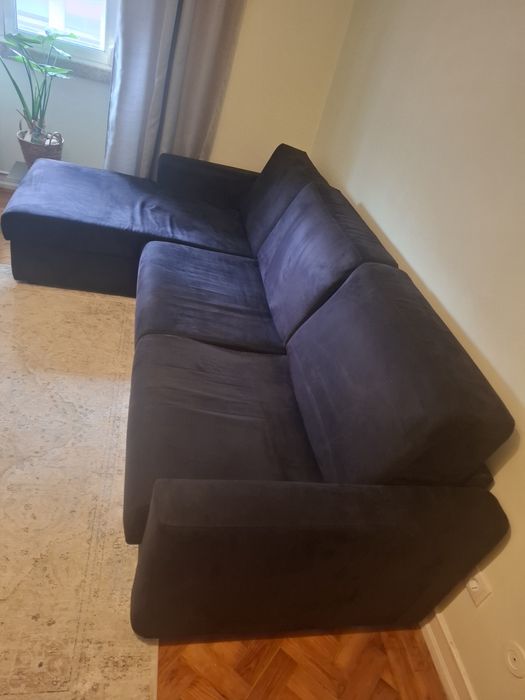 Sofá cama preto Chateau d'Ax