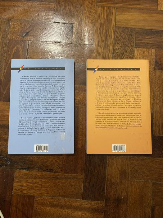 Livros “A criança e o sono” e “A criança e a disciplina”