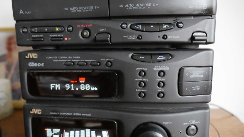 wieża JVC model CA-S50BK