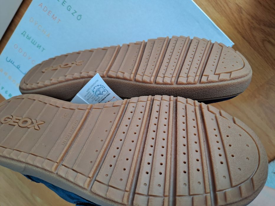 Nowe skórzane buty Geox