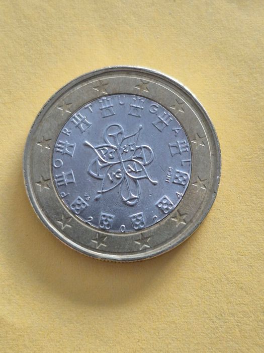Moeda 1euro Portugal 2024