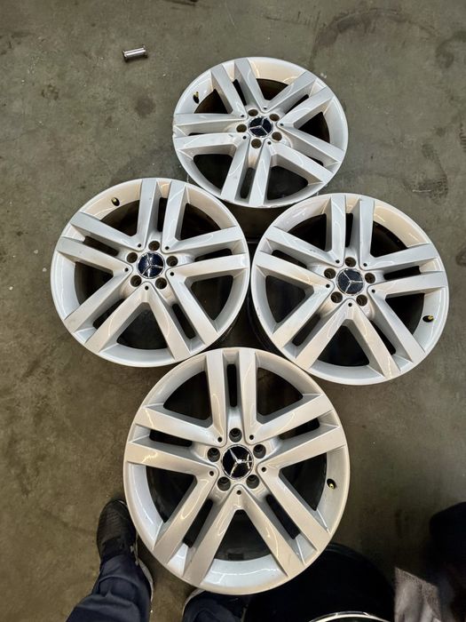 Оригинальные диски mercedes r19 8,5j et62 5x112 4шт