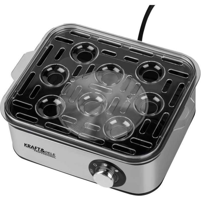 JAJOWAR do GOTOWANIA JAJEK elektryczny na 8 jaj 3 tryby 500 W KD4118