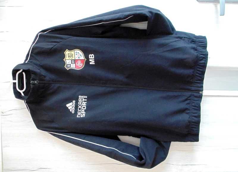 Adidas sportowa męska bluza rozpinana bez kaptura L/XL