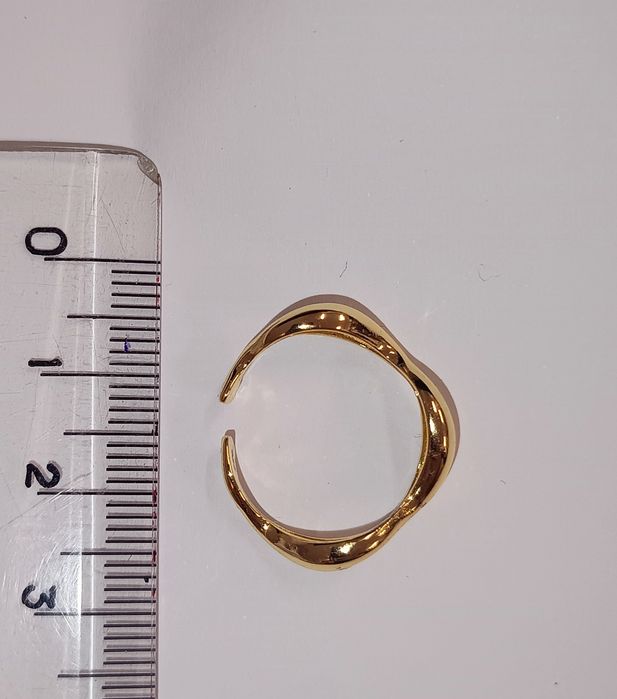 Elegante anel ajustável