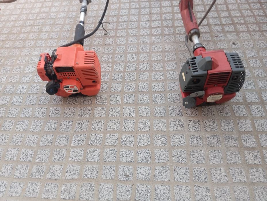 Roçadora japonesa e italianas