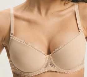 biustonosz push up cielisty nude esotiq 70c- 154zl