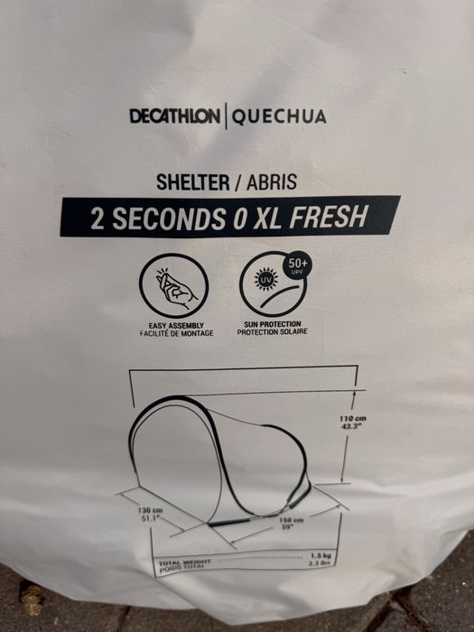Tenda 2 SECONDS 0 XL fresh