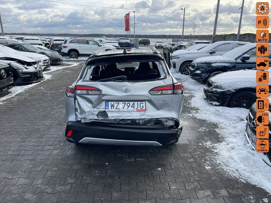 Toyota Corolla Cross PL Hybryda Automat Skóra Kamery360 Podgrzewanie Virtual 97KM