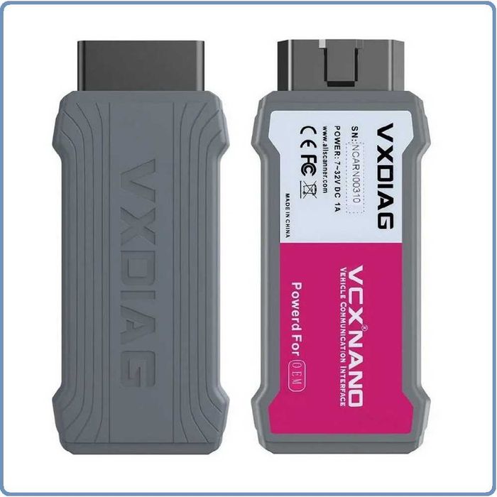 VXDIAG Vcx Nano RVDIAG Автосканер для Renault Can CLIP J2534